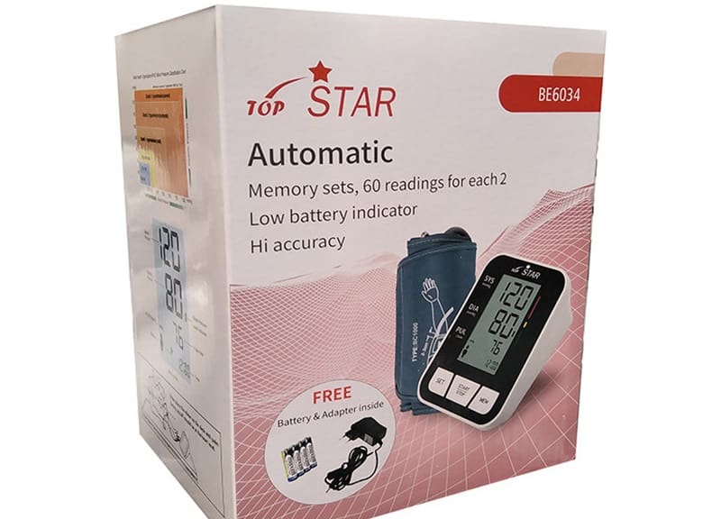 دستگاه فشار خون تاپ استار پایش منظم عددی